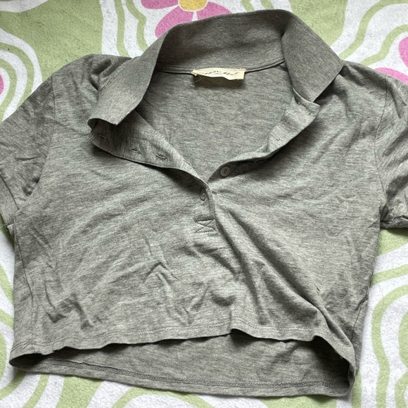 Button down crop top - Picture 2 of 2